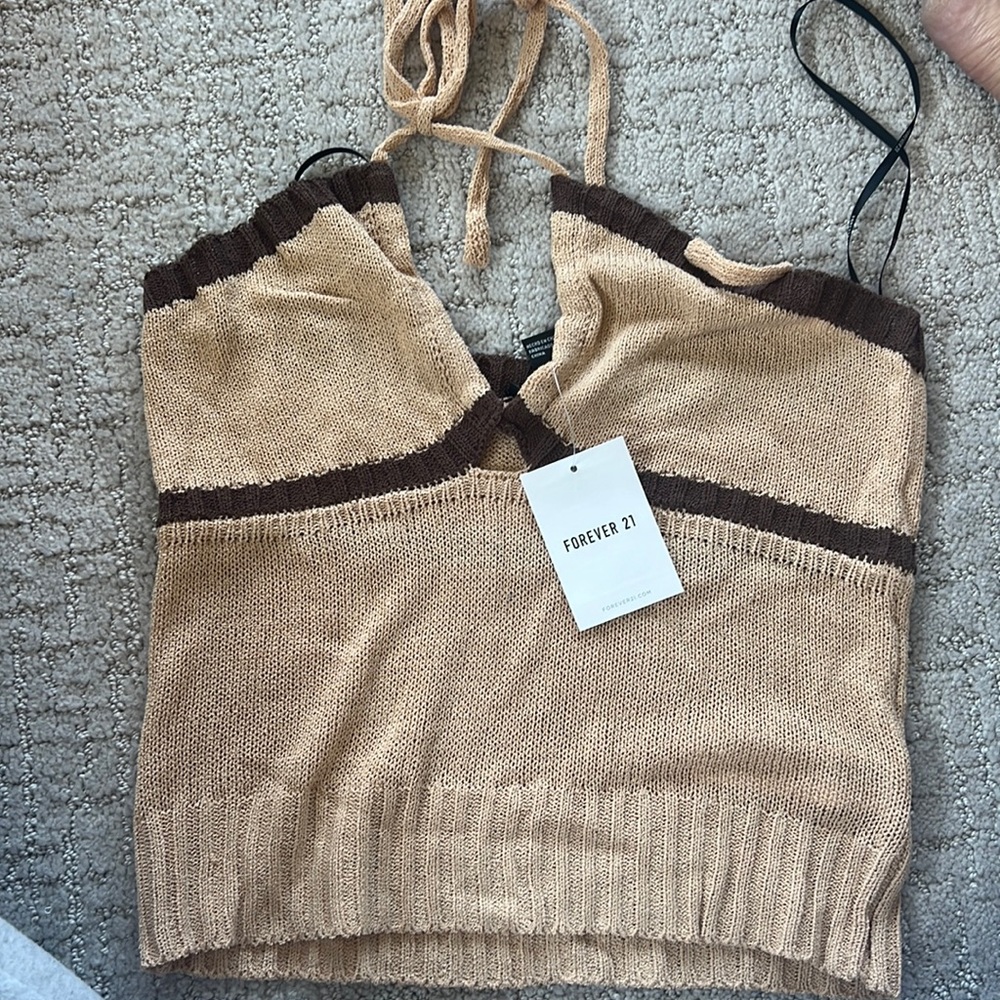 NWT halter tank top